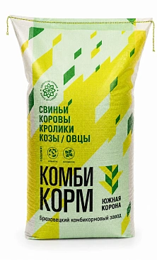 Полнорационный комбикорм для поросят в возрасте от 9 до 42 дней ПРЕСТАРТ (гранула, 2 мм, фас. 25 кг)